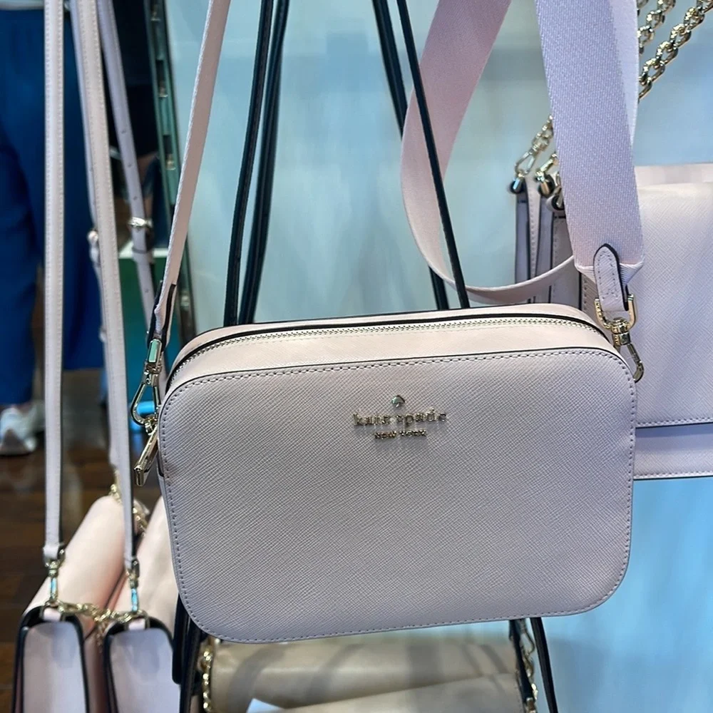 Kate Spade Madison Mini Camera Bag COLOR: Conch Pink NWT